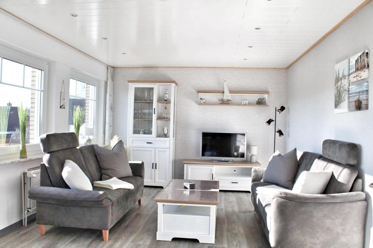 Nordsee Anker Unsere Moderne 87 Qm Ferienwohnung Mit Zwei Schlafzimmer In Norden Ortsteil Ostermarsch Esterno foto